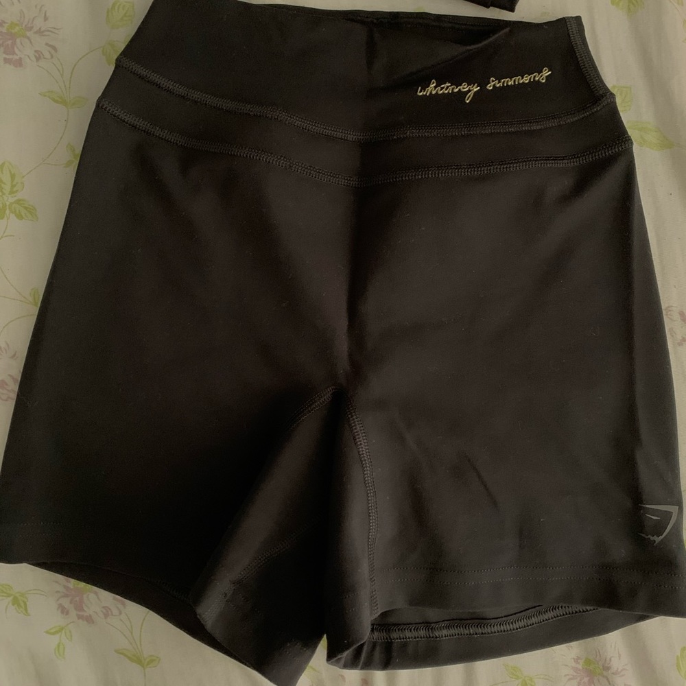 Whitney Simmons x Gymshark Shorts in XS in Black